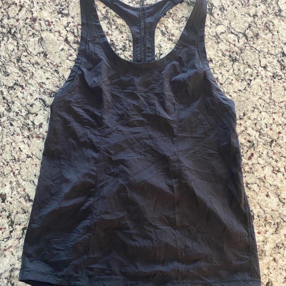 Lululemon Athletica Black Tank Top SZ8
